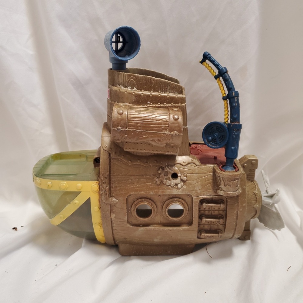 Fisher Price 1997 Great Adventures Shipwrecker Sub Vintage Submarine 77712